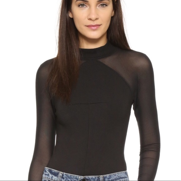 Kendall & Kylie Tops - Kendall and Kylie Black Bodysuit